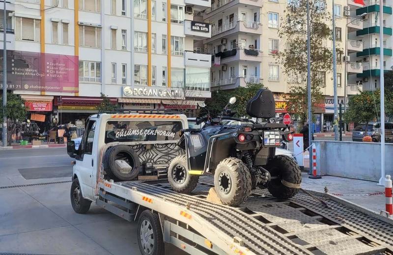 Kepez ATV ve motosiklet çekici hizmeti