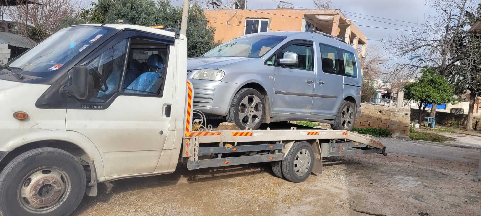 Muratpaşa Yeşildere Mahallesi'nde oto kurtarma